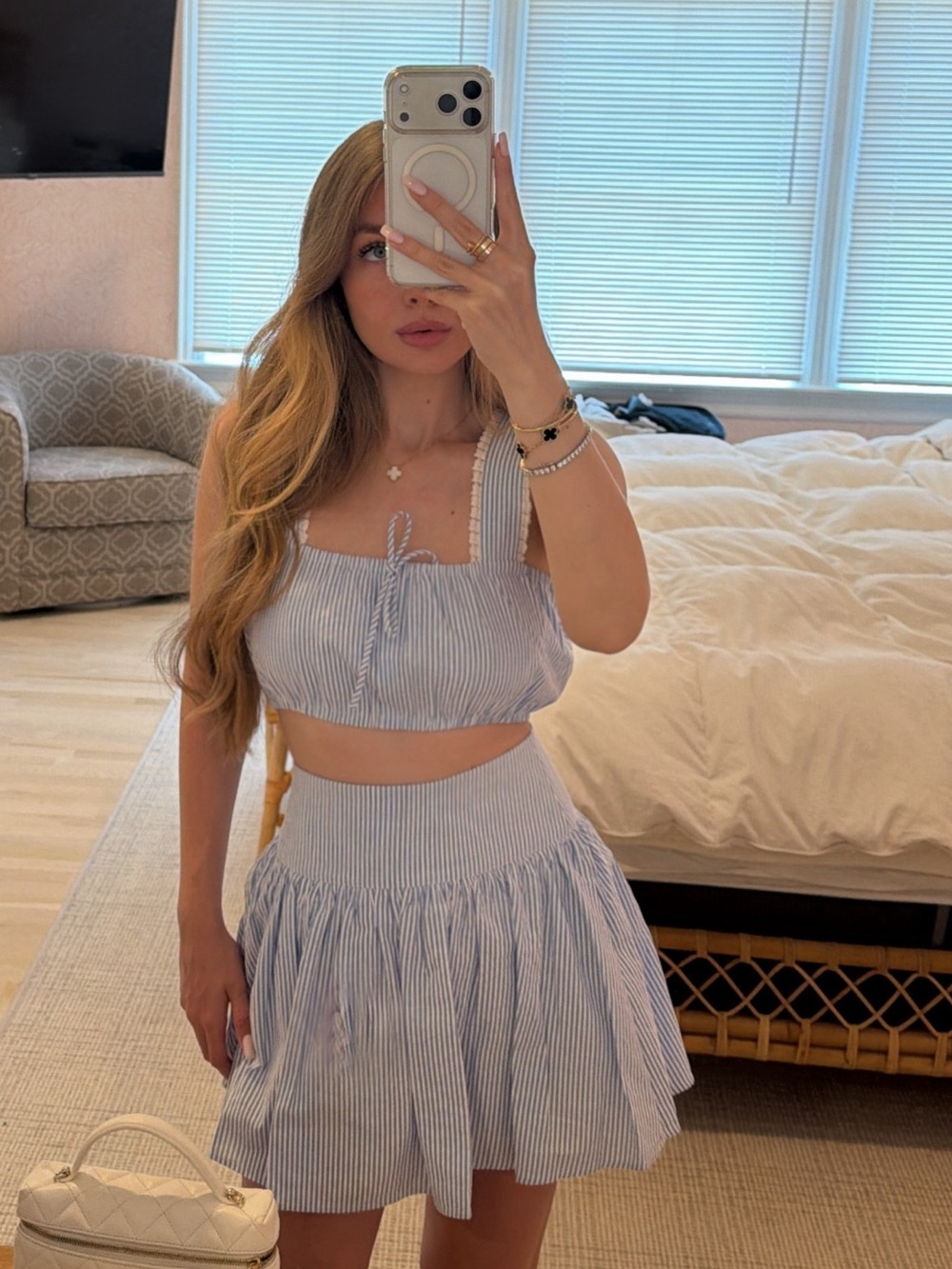 Meshki Skirt Set